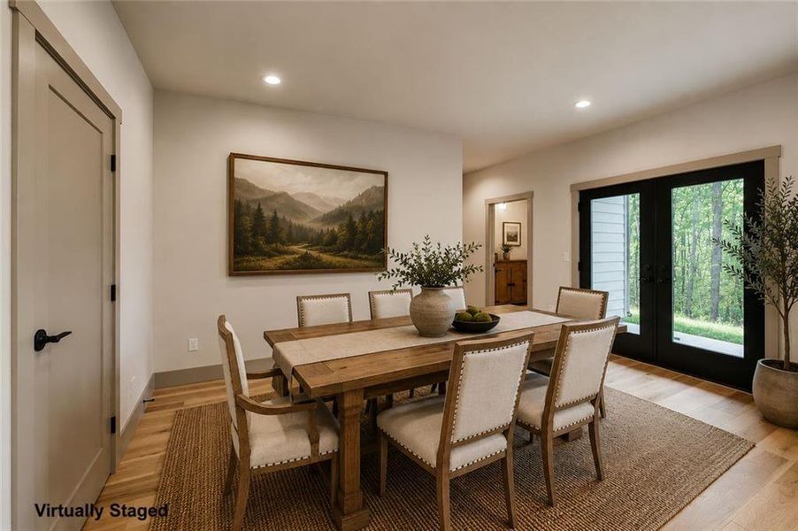Furnished interior view inside a new home in , Dawsonville (Image 18). Furnished interior view inside a new home in , Dawsonville (Image 18).