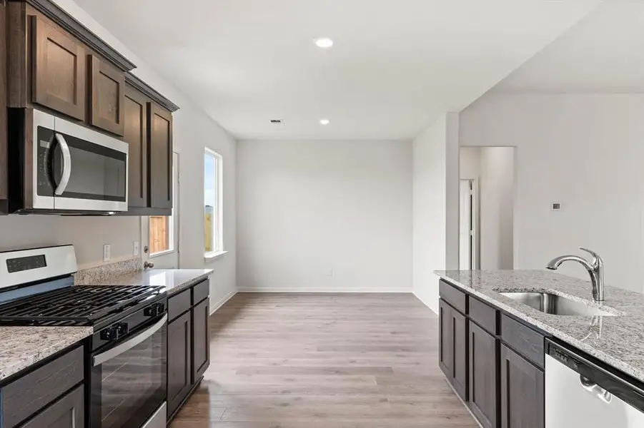 Furnished interior view inside a new home in Cresson Estates, Cresson (Image 4).