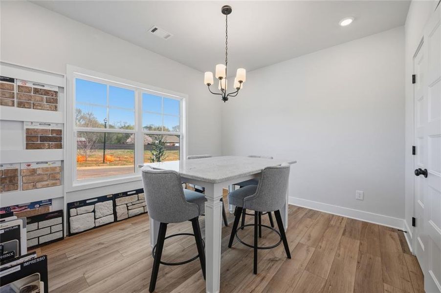 Furnished interior view inside a new home in Fowler Farms, Auburn (Image 5).