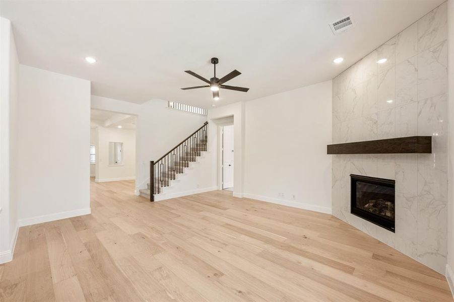 Spacious, unfurnished interior of a new home in Windsong Ranch, Prosper (Image 22).