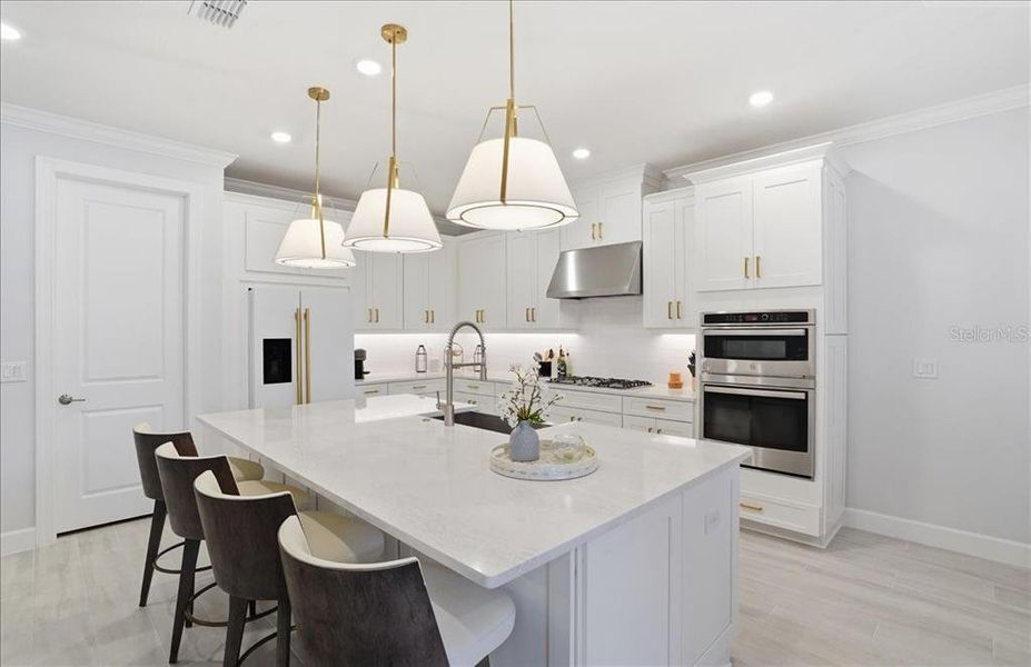 Furnished interior view inside a new home in Esplanade at Artisan Lakes, Palmetto (Image 29).