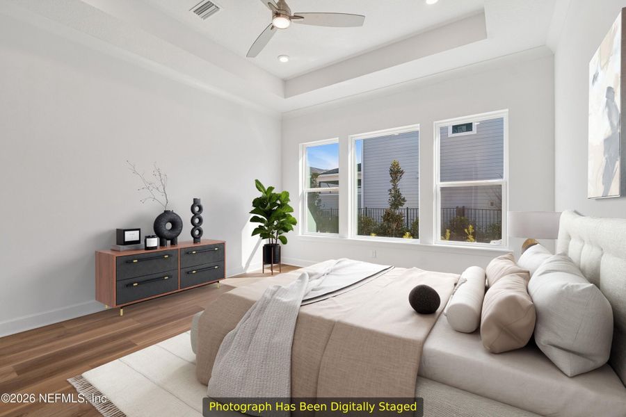 Furnished interior view inside a new home in Reflections 50' Front Load, Ponte Vedra (Image 11).