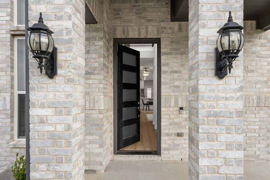 Exterior details and patio area of a home in , Frisco (Image 3).