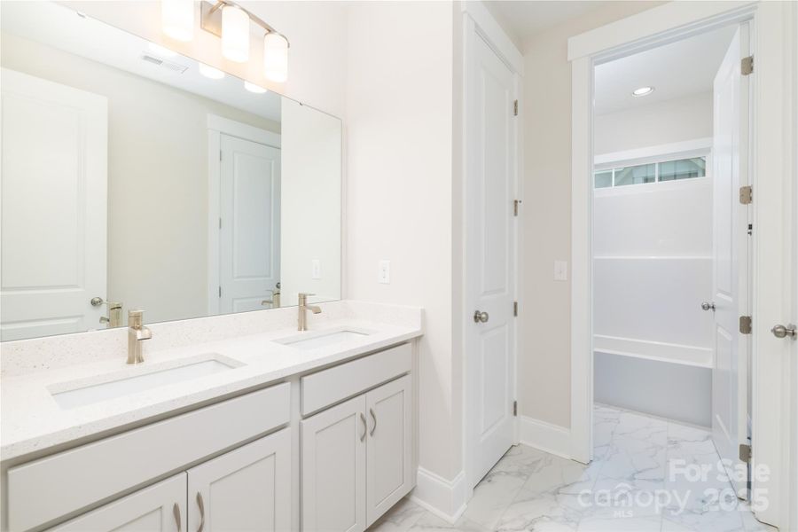Furnished interior view inside a new home in Riverwalk, Rock Hill (Image 27).
