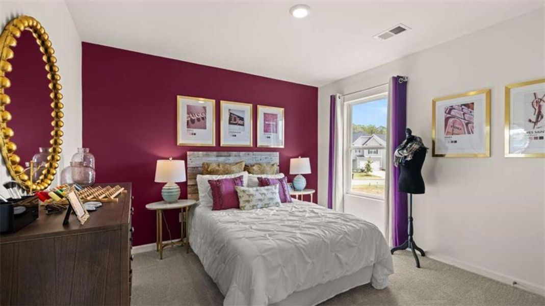 Furnished interior view inside a new home in Shoal Creek, Hampton (Image 4).