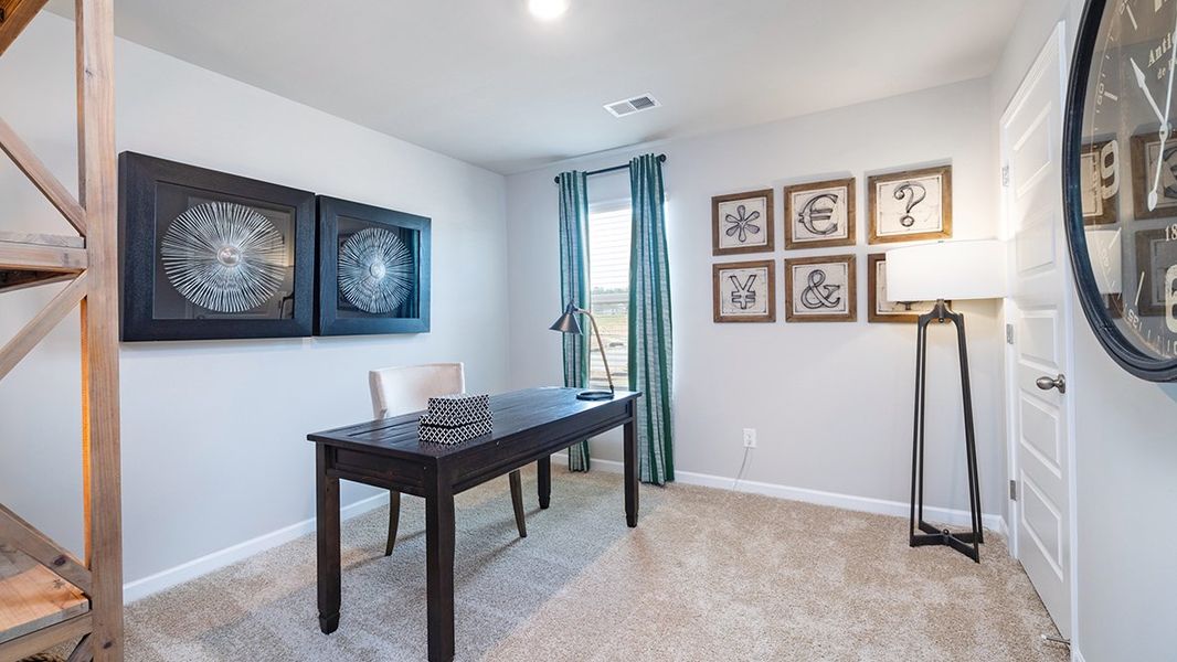 Representative furnished interior of a home built from the Hayden by D.R. Horton in Estates at Deer Hollow, Grovetown (Image 33).