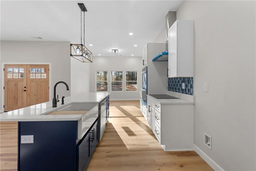 Furnished interior view inside a new home in , Locust Grove (Image 9).