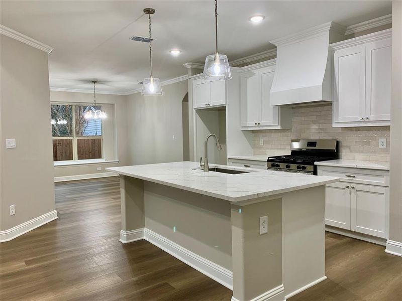 Furnished interior view inside a new home in , Seagoville (Image 4).