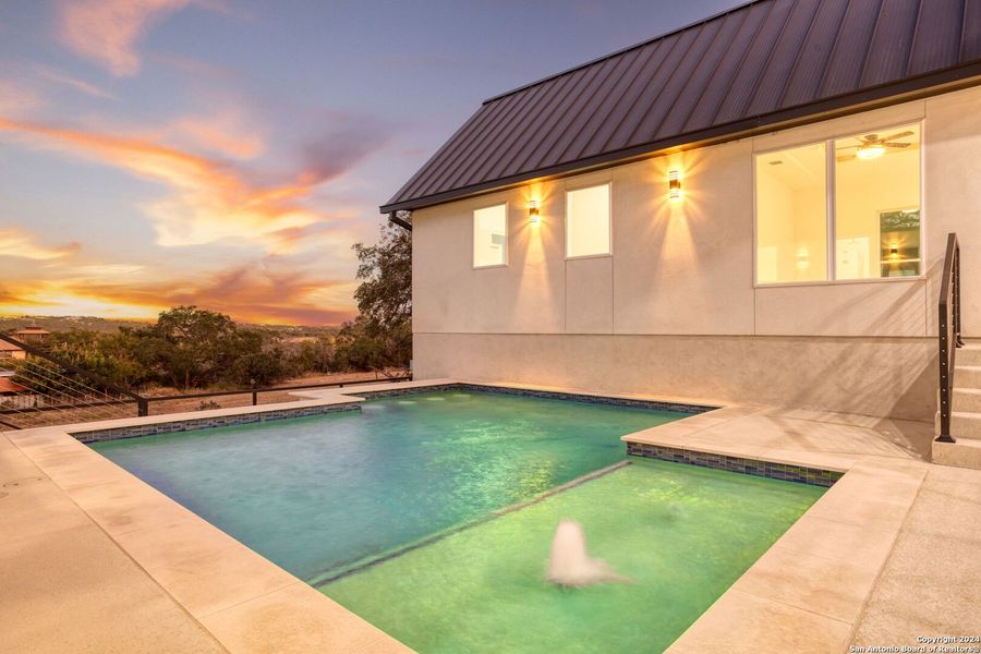 Exterior details and patio area of a home in , Spring Branch (Image 34).
