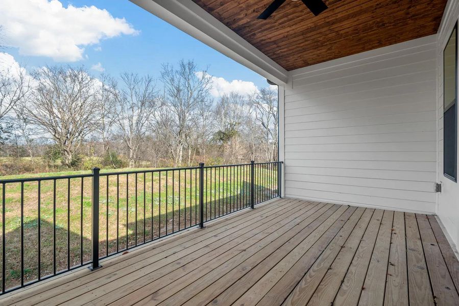 The Neilson A 2nd Story Covered Porch