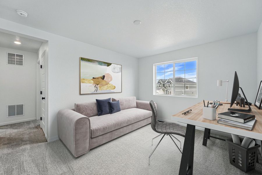 Representative furnished interior of a home built from the Sedalia by Taylor Morrison in Parterre City Collection, Thornton (Image 4). Representative furnished interior of a home built from the Sedalia by Taylor Morrison in Parterre City Collection, Thornton (Image 4).