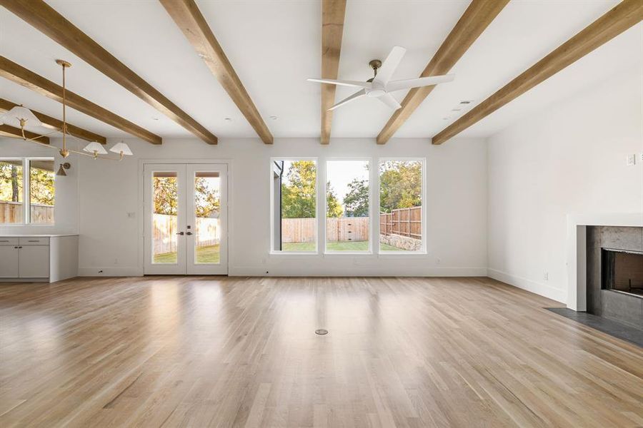 Spacious, unfurnished interior of a new home in , Dallas (Image 25).