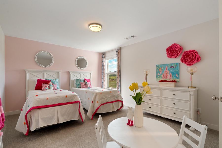 Furnished interior view inside a new home in White Oak, Arlington (Image 26).