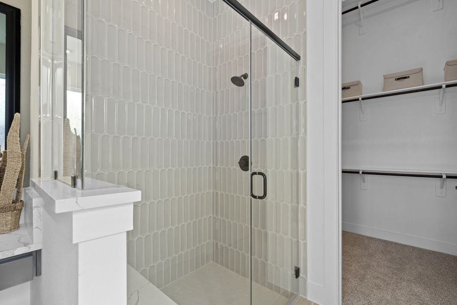 Furnished interior view inside a new home in Elyson, Katy (Image 13). Furnished interior view inside a new home in Elyson, Katy (Image 13).