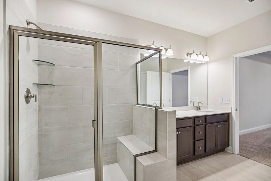 Furnished interior view inside a new home in Stewart's Glen | 55+ Community, Smyrna (Image 17). Furnished interior view inside a new home in Stewart's Glen | 55+ Community, Smyrna (Image 17).