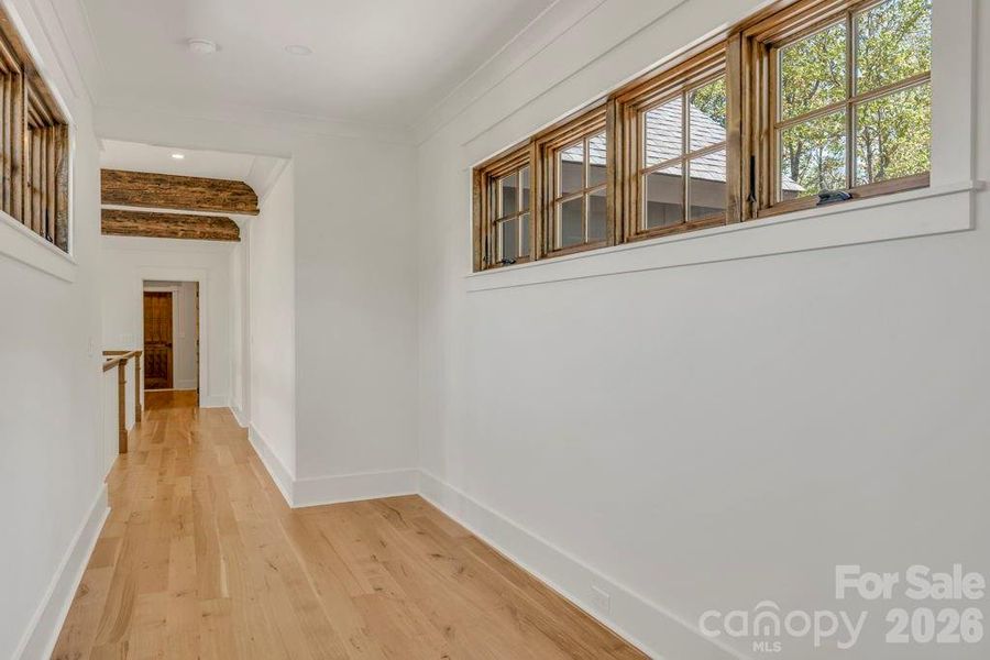 Upper-level sitting area, hallway, nook, multi-purpose space Upper-level sitting area, hallway, nook, multi-purpose space