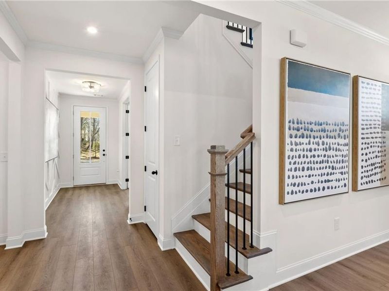 Furnished interior view inside a new home in Fern Hollow, Buford (Image 4).