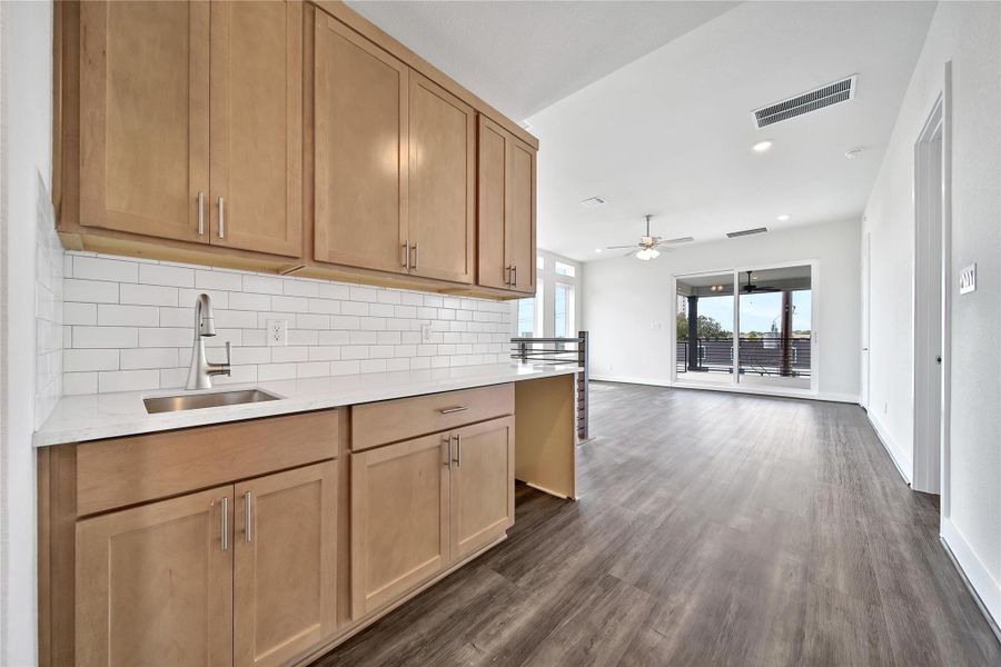 Furnished interior view inside a new home in Lago Pointe, Seabrook (Image 8).