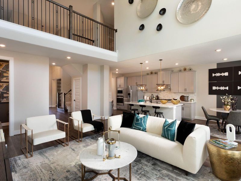 Photo is not of the actual home but is an inspirational photo of builder’s model home and may depict options, furnishings, and/or decorator features that are not included.