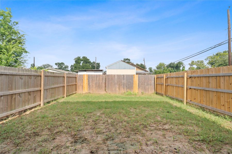 Exterior details and patio area of a home in , Houston (Image 22). Exterior details and patio area of a home in , Houston (Image 22).