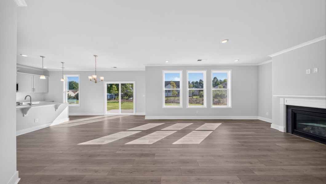 Spacious, unfurnished interior of a new home in Avalon of Gastonia, Gastonia (Image 18). Spacious, unfurnished interior of a new home in Avalon of Gastonia, Gastonia (Image 18).