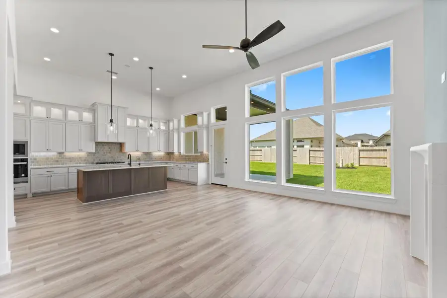 14 Ft. Ceiling at Great Room and Kitchen