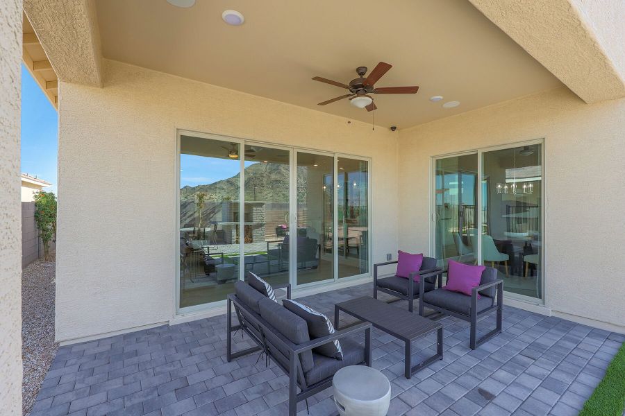 Representative exterior details of a home built from the Mercury by Mattamy Homes in Pinnacle at San Tan Heights, San Tan Valley (Image 24).