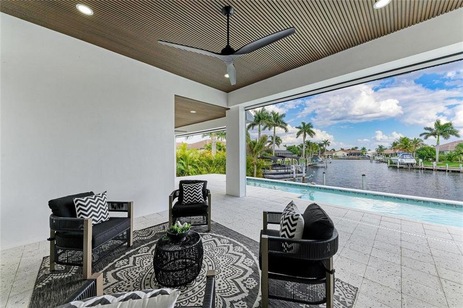 Exterior details and patio area of a home in , Punta Gorda (Image 3). Exterior details and patio area of a home in , Punta Gorda (Image 3).