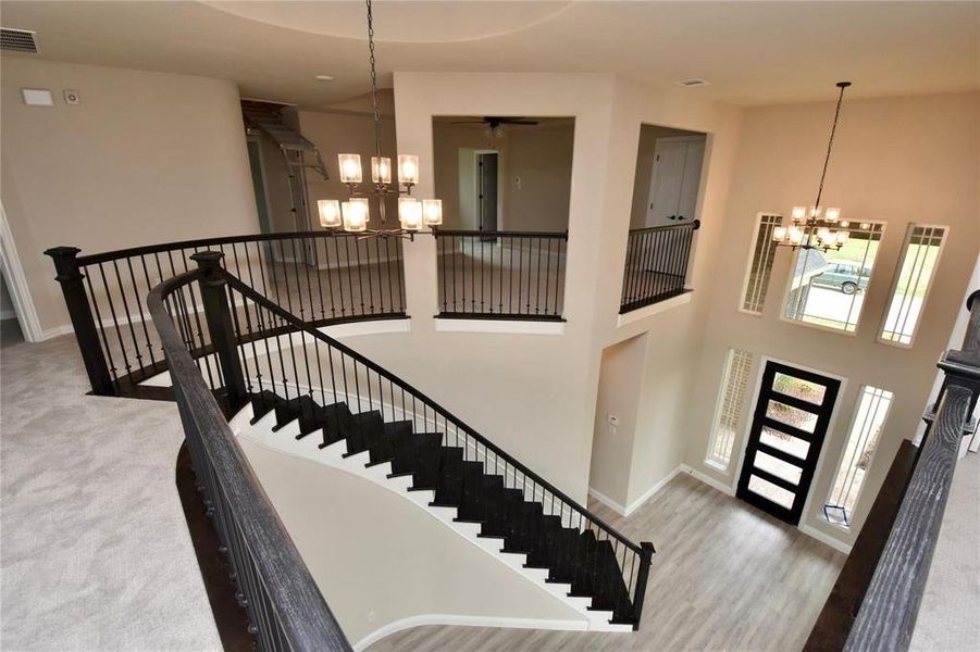 Furnished interior view inside a new home in , Prosper (Image 4). Furnished interior view inside a new home in , Prosper (Image 4).