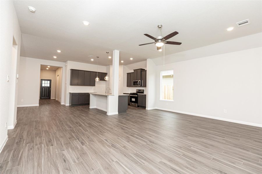 Photos are a representation of the floor plan. Options and interior selections will vary.