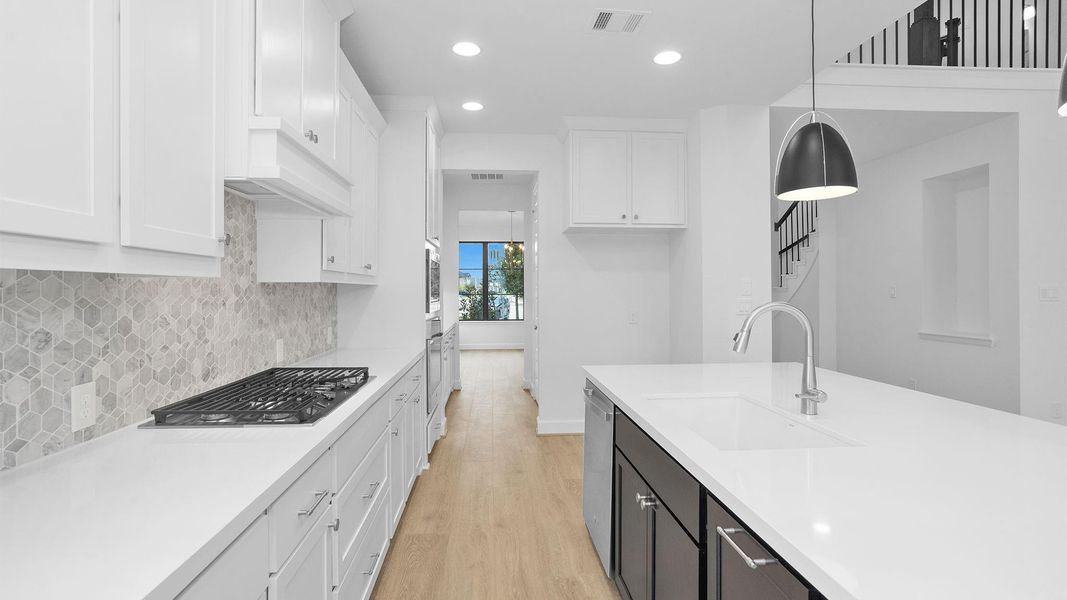 Furnished interior view inside a new home in Candela South, Richmond (Image 5).