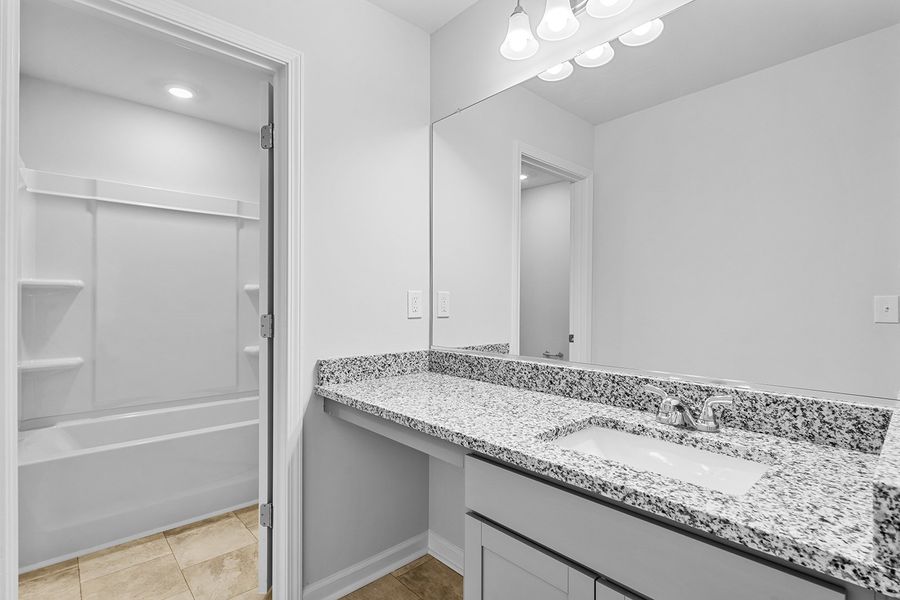 Furnished interior view inside a new home in Bell West, Kernersville (Image 14).