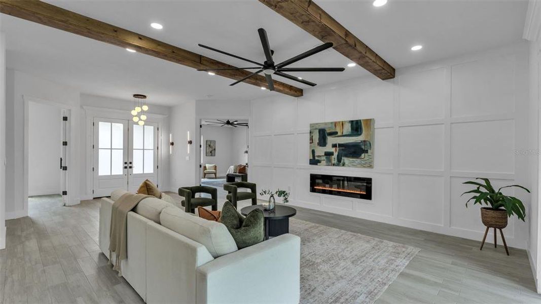 Furnished interior view inside a new home in , Plant City (Image 10). Furnished interior view inside a new home in , Plant City (Image 10).