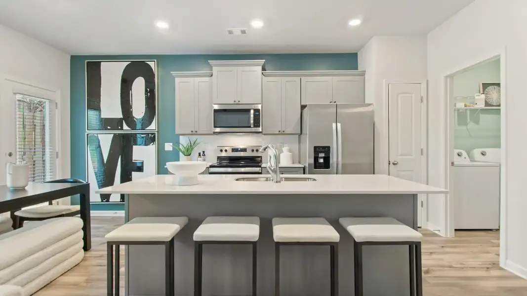 Furnished interior view inside a new home in Diamante, Stockbridge (Image 10).