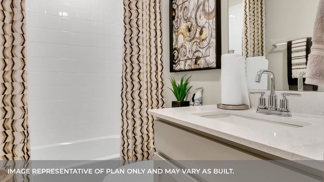 Close-up of interior finishes inside a home in Carillon, Manor (Image 18).