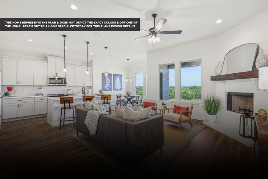 Representative exterior photo of a completed home built from the The Sabinal by Trinity Classic Homes in Covenant Springs, Springtown, TX (Image 29).