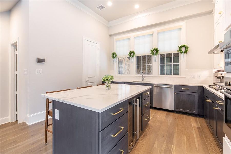 Furnished interior view inside a new home in , Addison (Image 14).