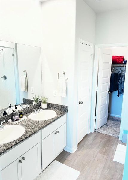 Furnished interior view inside a new home in Bluebonnet Village, Bellville (Image 14).