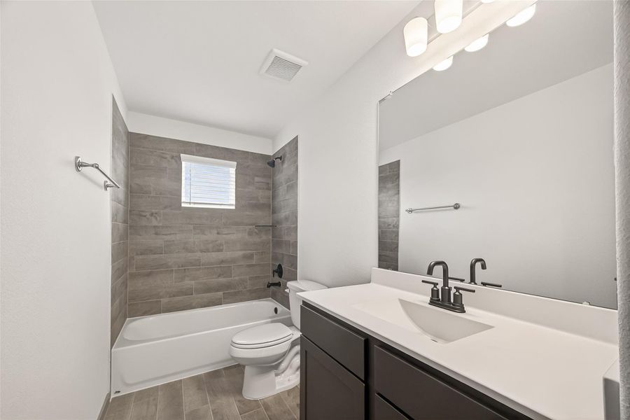 Furnished interior view inside a new home in Rates starting as low as, Iowa Colony (Image 8).