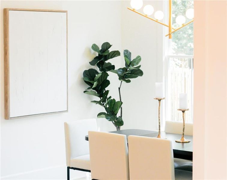 Close-up of interior finishes inside a home in , Atlanta (Image 20).