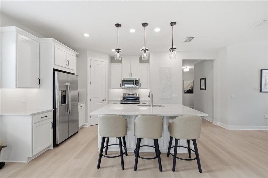 Furnished interior view inside a new home in , Poinciana (Image 4).