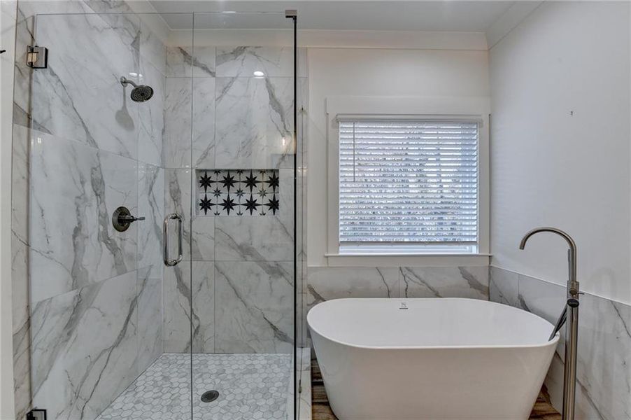 Furnished interior view inside a new home in , Buford (Image 39).