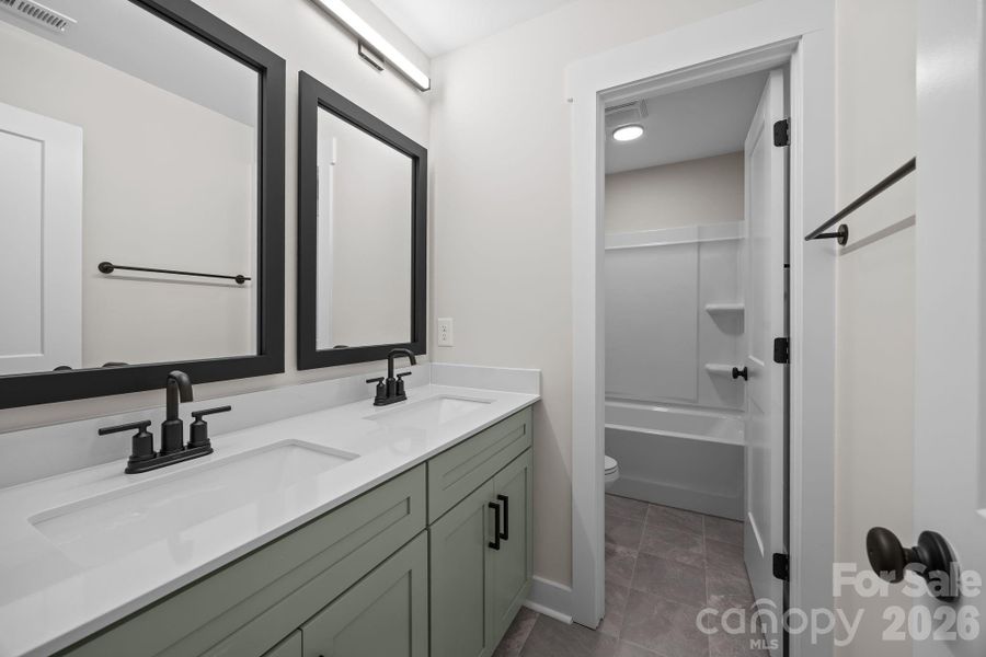 Furnished interior view inside a new home in , Gastonia (Image 32).