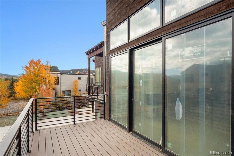 Exterior details and patio area of a home in , Frisco (Image 1).