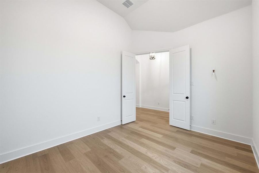 Spacious, unfurnished interior of a new home in Pecan Square: 50ft. lots, Northlake (Image 24).