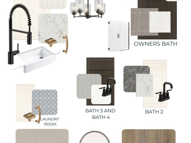 Sample of building materials used in homes in Woods Crossing, Gallatin (Image 77).