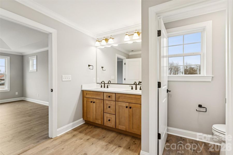 Furnished interior view inside a new home in , Mocksville (Image 4).