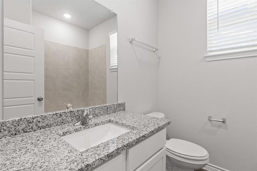 Furnished interior view inside a new home in Retreat at Fossil Creek, Fort Worth (Image 6). Furnished interior view inside a new home in Retreat at Fossil Creek, Fort Worth (Image 6).