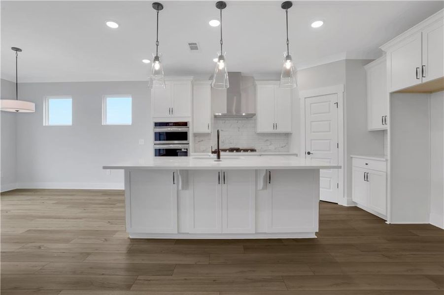 Furnished interior view inside a new home in Twin Lakes, Hoschton (Image 7).