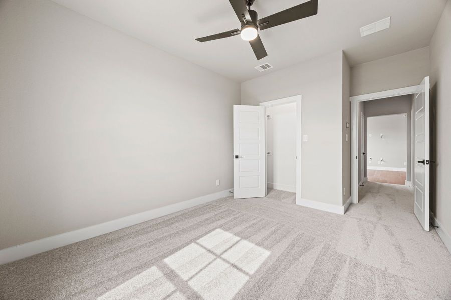 Spacious, unfurnished interior of a new home in Fields, Frisco (Image 42). Spacious, unfurnished interior of a new home in Fields, Frisco (Image 42).